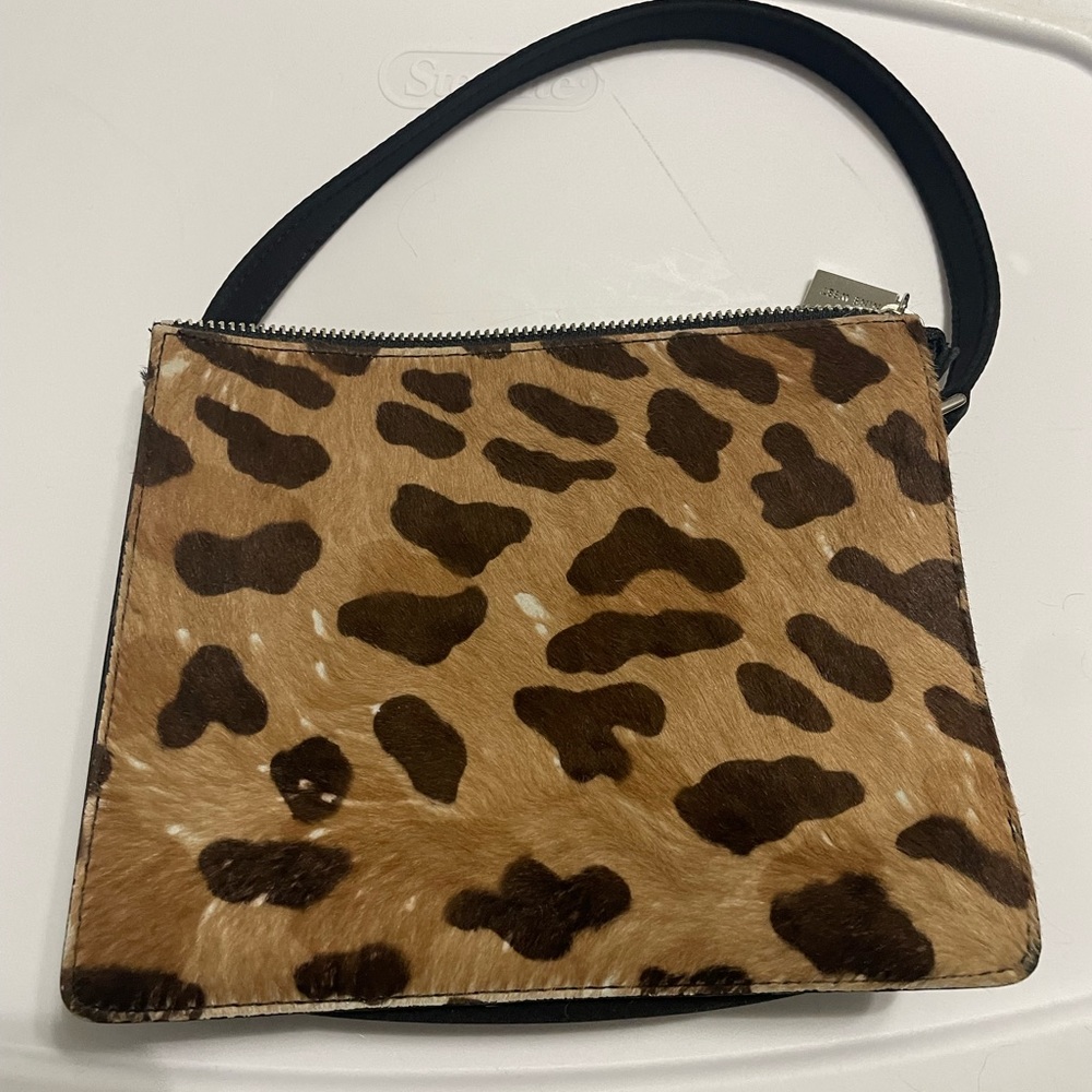 Nine West Leopard small purse clutch